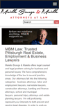 Mobile Screenshot of mbm-law.net